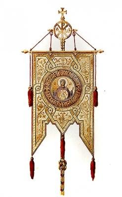 Diseño para un estandarte de iglesia de Hippolyte Monighetti