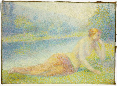 Desnudo reclinado de Hippolyte Petitjean