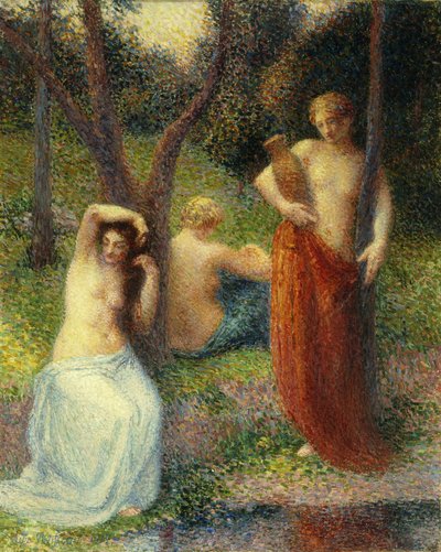 Las Tres Gracias; Les Trois Graces, 1917 de Hippolyte Petitjean