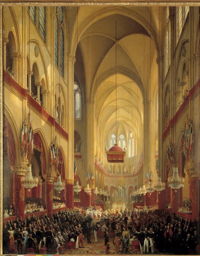 Bautismo de Alberto de Orleans, Conde de París de Hippolyte Victor Valentin Sebron