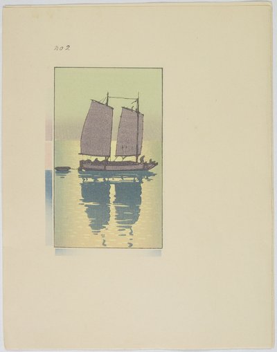 Una chatarra, placa nº 2, finales del siglo XIX-mediados del XX de Hiroshi Yoshida