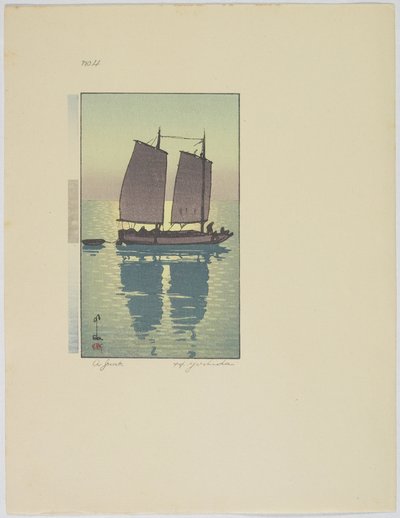 Una chatarra, placa nº 4, finales del siglo XIX-mediados del XX de Hiroshi Yoshida