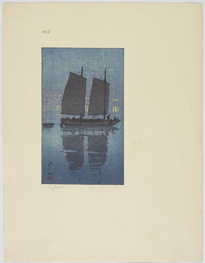 Una chatarra, placa nº 5, finales del siglo XIX-mediados del XX de Hiroshi Yoshida