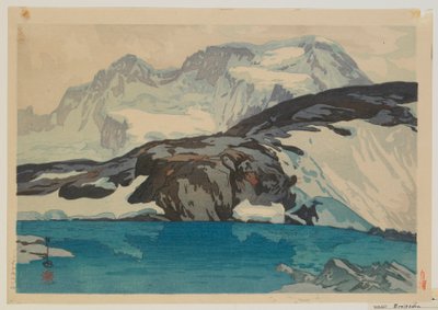 Breithorn, época de Taisho de Hiroshi Yoshida