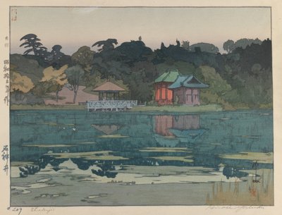 Sakujii (grabado en madera sobre papel) de Hiroshi Yoshida
