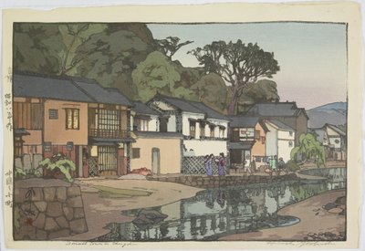 Pequeña ciudad en el distrito de Chu_goku de Hiroshi Yoshida
