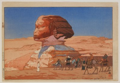 Esfinge - Día, era Taisho de Hiroshi Yoshida