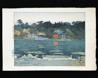 Templos en el paseo marítimo de Hiroshi Yoshida