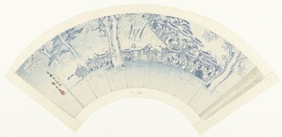 Bosquejo de admirar la flor a través de las casas de placer Seiro hanami ryakuzu (título sobre objeto) de Hiroshige (I) , Utagawa