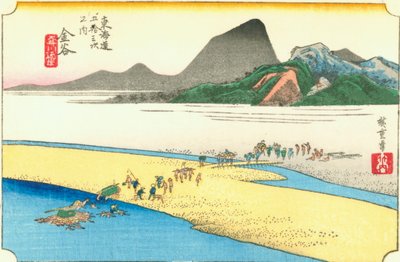 Kanaya de Hiroshige