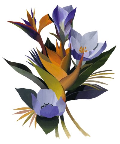 Flores afiladas de Hiroyuki Izutsu