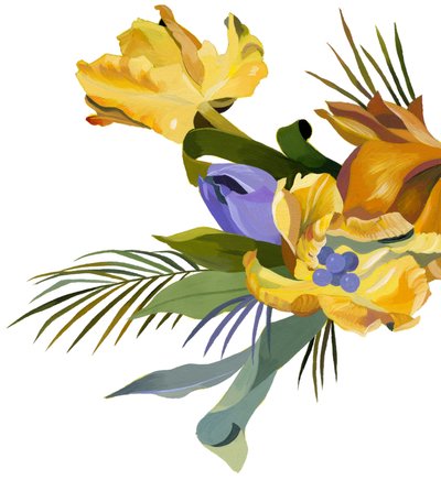 Tulipán amarillo de Hiroyuki Izutsu