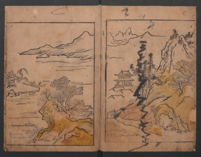 Ilustraciones de diversos oficios (Wakoku shoshoku e-zukushi) de Hishikawa Moronobu