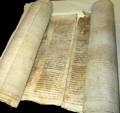 Rollo de la Torá de la comunidad judía en Kaifeng, China de Historical Document