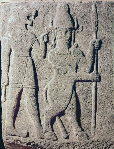 El dios hitita Uomi, Karkemish, siglo XI-IX a.C. de Hittite