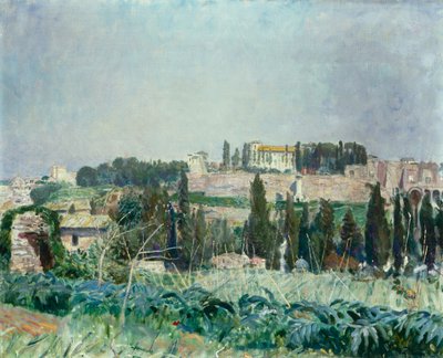 Colina del Aventino de Hjalmer Eilif Emanuel Peterssen