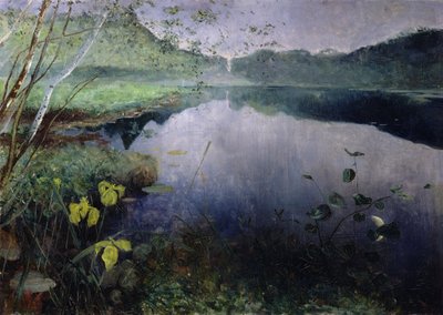 De Daelivannet (óleo sobre lienzo) de Hjalmer Eilif Emanuel Peterssen