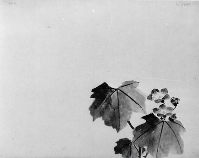 Campanilla, siglo XIX de Hokusai School.