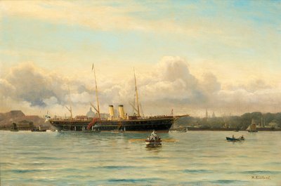 Yate imperial Polestar en el puerto de Copenhague de Holger Peter Svane Lübbers