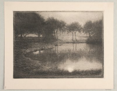 Luz de luna de Holger Valdemar Rasmussen Magaard
