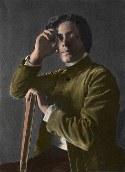 Retrato de Gibran Khalil Gibran - 1833-1931 - foto de F. Holland Day de Holland Fred Day