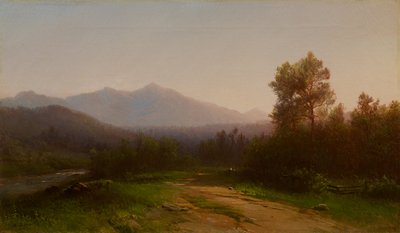Paisaje del río Hudson de Homer Dodge Martin