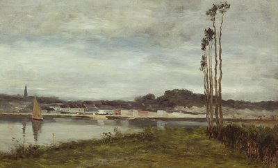 En el Sena, c. 1895 de Homer Dodge Martin