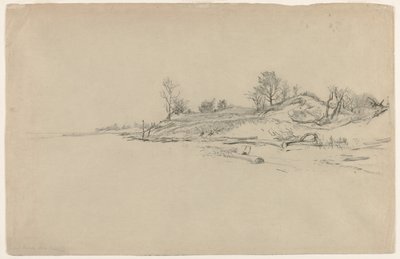 Dunas de Arena, Lago Ontario de Homer Dodge Martin