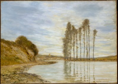 Vista del Sena: Arpa de los vientos de Homer Dodge Martin