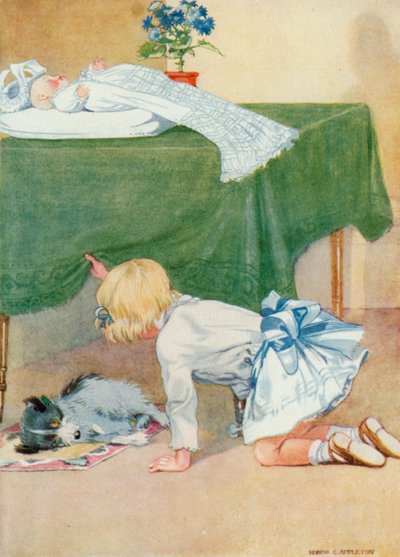 Ilustración para el cumpleaños de Josefina (litografía en color) de Honor Charlotte Appleton