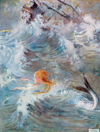 She Dived Deep Down the Water, Rising Again Between the Waves, de 