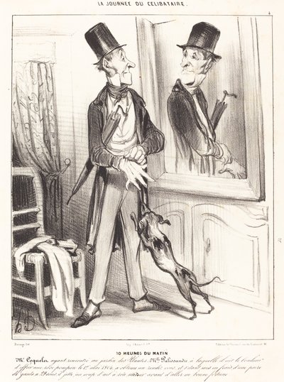 10 horas de la mañana de Honoré Daumier