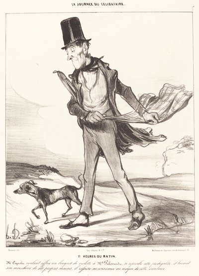 11 de la mañana de Honoré Daumier