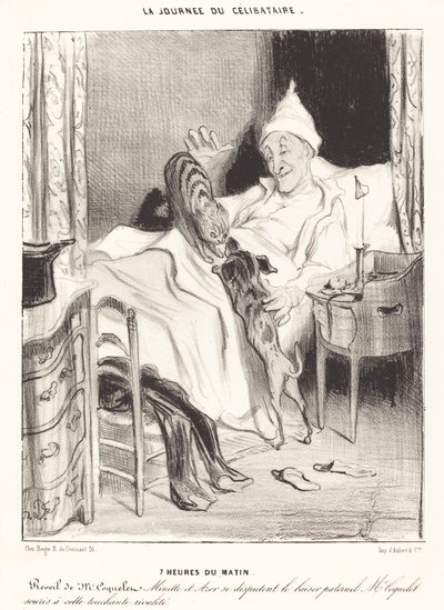 7 horas de la mañana de Honoré Daumier
