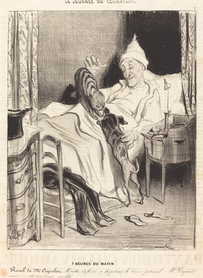 7 de la mañana de Honoré Daumier