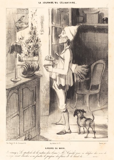 8 de la mañana de Honoré Daumier