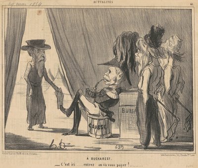 En Bucarest de Honoré Daumier