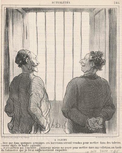 Un Clichy de Honoré Daumier