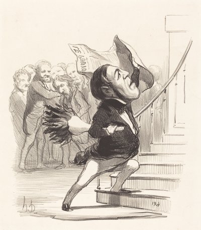 A. Granier de Cassagnac de Honoré Daumier