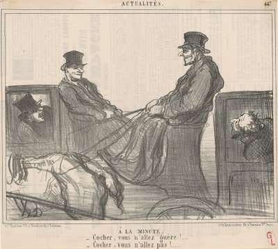 Al minuto de Honoré Daumier