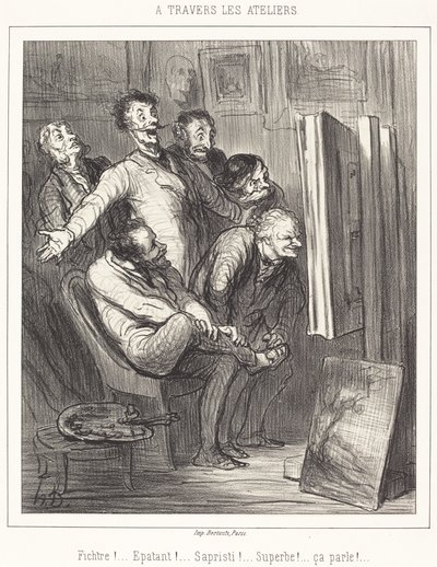 A través de los talleres de Honoré Daumier