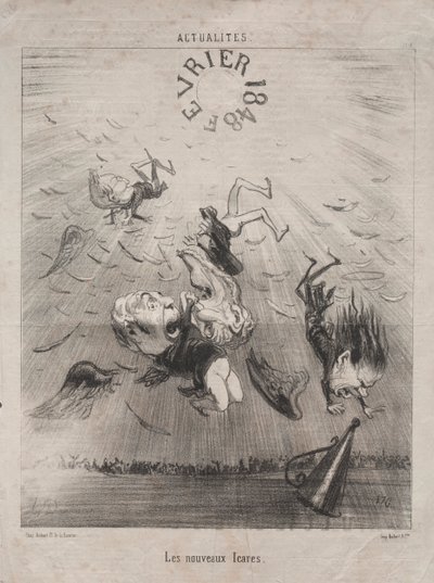 Actualidades (No. 140): El nuevo Ícaro de Honoré Daumier