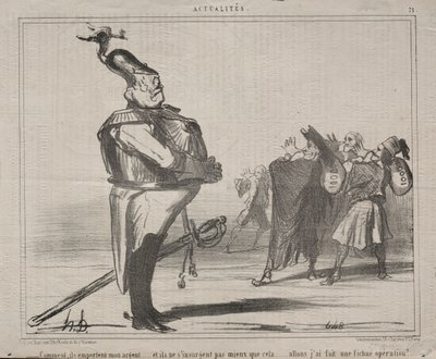 Actualidades No. 71: ¿Por qué se llevan mi dinero...? de Honoré Daumier
