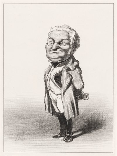 Adolphe Thiers de Honoré Daumier
