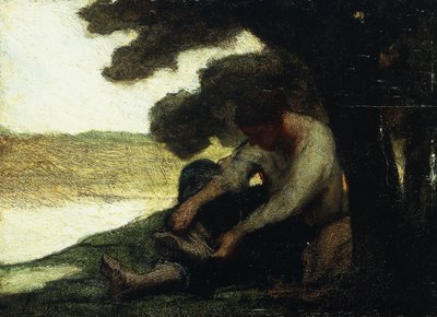 Después del baño de Honoré Daumier