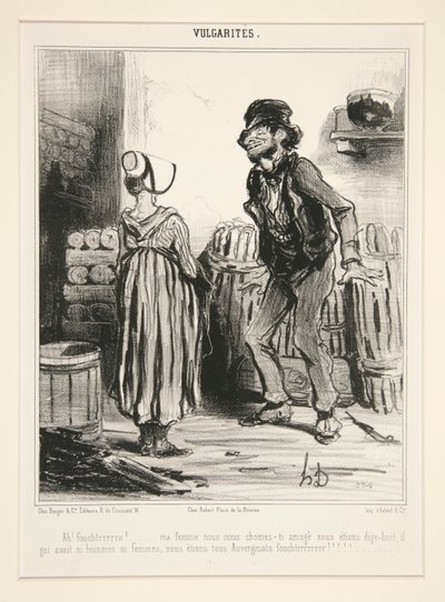 ¡Ay! Fouchtrrrrra! de Honoré Daumier