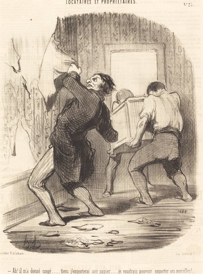 ¡Ah! me ha dado el alta... de Honoré Daumier