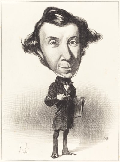 Alex. Ch. Henri de Tocqueville de Honoré Daumier