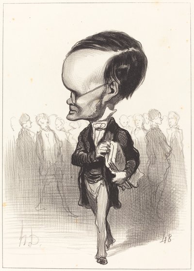 Arm. Jacques Lherbette de Honoré Daumier