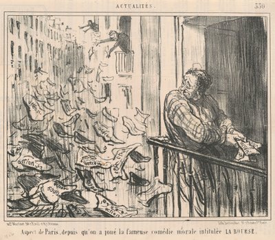 Aspecto de París, desde que se ha jugado de Honoré Daumier